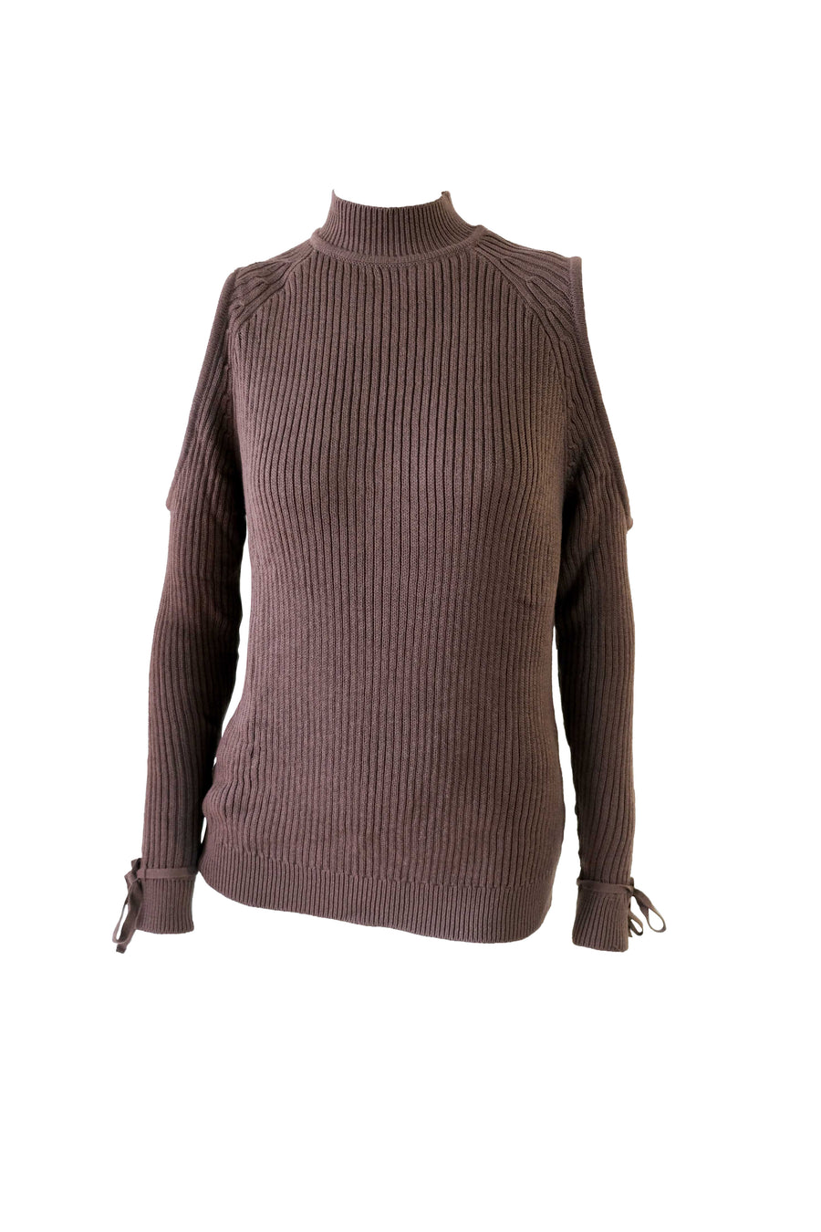 Knitted Sweater - Brown