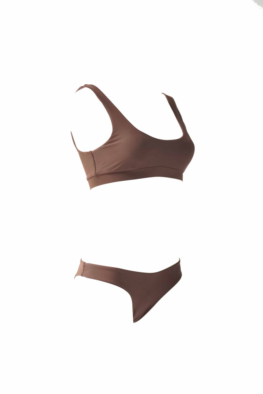 Classic Bandeau Top - Brown